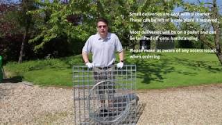 Gabion Basket Installation [upl. by Caddaric]