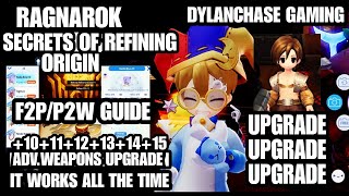 RAGNAROK ORIGIN  SECRETS OF REFINING PERFECT TIMING TRY ON YOUR OWN RISK ragnarokorigin [upl. by Publias]