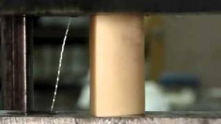 COMPRESSIVE TEST OF EPOXY RESIN [upl. by Crifasi720]