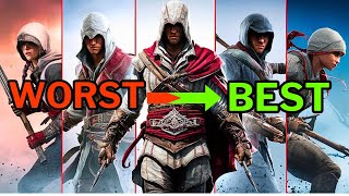 All Assassins Creed Games Ranked from Best to Worst 20072024 [upl. by Nira429]