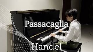 Passacaglia  Handel  Halvorsen  Relaxing Piano [upl. by Rusert]