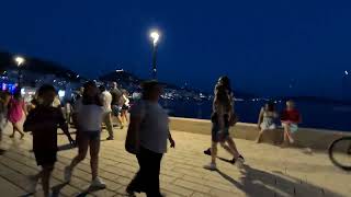 Saranda Albania Night Life 2023 4k6 [upl. by Akemyt]