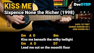 Kiss Me  Sixpence None the Richer 1998 Easy Guitar Chords Tutorial with Lyrics [upl. by Evangelia]