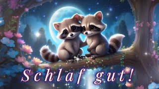 Sanfte Nacht ⭐ Grüße für einen erholsamen Schlaf 🐾 Grußvideo kostenlos für WhatsApp amp Co 💌 [upl. by Jaylene]