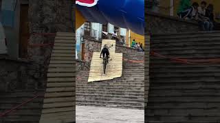 Duras caídas en el Enduro Urbano de Guanajuato 📹 hopeteam crash fail urban enduro downhill [upl. by Ordnaxela717]