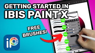 Getting Started in Ibis Paint X for Beginners [upl. by Gosselin]