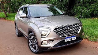 Novo Hyundai Creta Platinum 10 TGDi avaliação preços consumo  detalhes  wwwcarblogbr [upl. by Adalai]