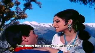 Kora Kagaz Tha Yeh Man Mera Eng Sub Full Video Song HQ With Lyrics  Aradhana [upl. by Anilat]