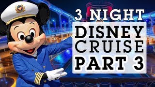 Disney Dream Cruise 2013  3 Night Bahamas Part 3 [upl. by Ahsrav]