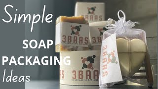 SIMPLE SOAP PACKAGING IDEAS [upl. by Bean]