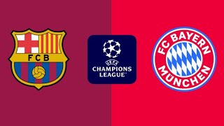 Barcellona  Bayern Monaco UEFA ChampionsLeague 2425 [upl. by Nyrmac]