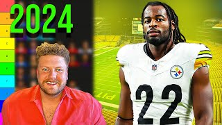 Updated Top 30 Running Back Rankings For 2024 Fantasy Football [upl. by Atteuqahs]