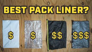 4 Waterproof Backpack Liners  Comparing and Testing [upl. by Apostles]