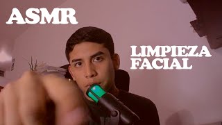 ASMR en ESPAÑOL  LIMPIEZA y MASAJE FACIAL  ASMR para DORMIR en MENOS de 5 minutos [upl. by Munn]