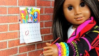 Happy New Year  Quick Craft  2014 Doll Calendar  Doll Crafts [upl. by Ylac754]