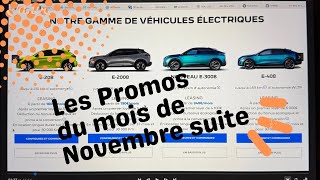 Les Promos du mois de Novembre suite [upl. by Ivonne]