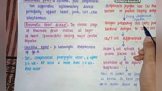 Rheumatic heart disease amp Rheumatic fever  Causes  Pathogenesis  Sign amp Symptoms [upl. by Rakso]