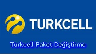 Turkcell Paket Değiştirme  Turkcell Tarife Değiştirme [upl. by Aliehc]