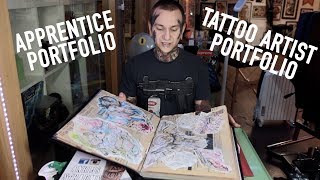 Apprentice Portfolio  Tattoo Artist Portfolio  Tips and Advice [upl. by Attiuqram633]