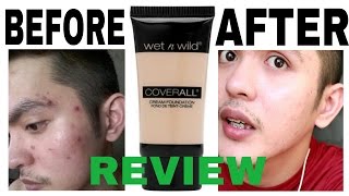 WET N WILD CoverAll Foundation Review  Impressive Coverage  Tagalog [upl. by Adihahs]