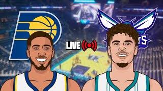 Indiana Pacers vs Charlotte Hornets Live Reaction amp Watch Party [upl. by Eahsal]