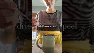 Drinking herbal tea for healing herbaltea herbaltearecipe herbalmedicine herbalremedies [upl. by Hotchkiss]