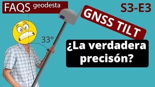 La verdad precisión de los GNSS RTK IMU TILT [upl. by Llevra]