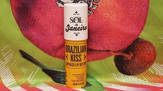 Sol De Janeiro Brazilian Kiss Cupuacu Lip Butter Review [upl. by Idnew]