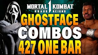 MK1 Ghostface Combo Guide  Mortal Kombat 1 Ghostface Combos [upl. by Ecyor]