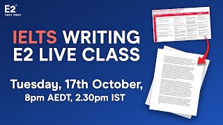 FREE IELTS LIVE CLASS  IELTS Writing Task 2 Essay Secrets with Anna [upl. by Jerrylee]