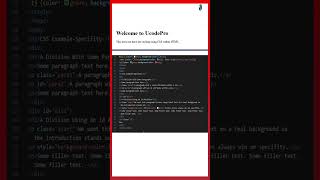 HTML quotNo CSS withinquot [upl. by Suilenrac]