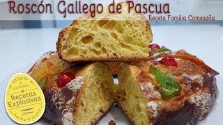 Roscón Gallego de Pascua  Receta familiar  paso a paso [upl. by Ulberto]