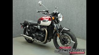 2022 TRIUMPH BONNEVILLE T100  National Powersports Distributors [upl. by Priscilla883]