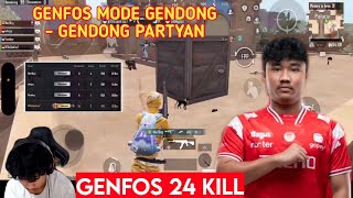 GENFOS GRINDING MEMPERTAJAM SKILL  GENDONG PARTYAN DI RANK WWCD 32 TOTAL KILL [upl. by Ledoux]