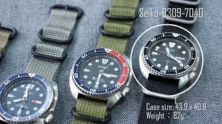 Another way to look at Seiko Turtle 6309 amp New Turtle SRP777 [upl. by Ailliw214]