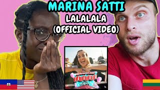 REACTION TO Marina Satti  LALALALA Music Video  FIRST TIME HEARING LALALALA [upl. by Cece]