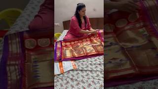 Online shopping review from Shivshahi 💞emi bhishi customer feedback review paithaniunboxing reels [upl. by Bel574]