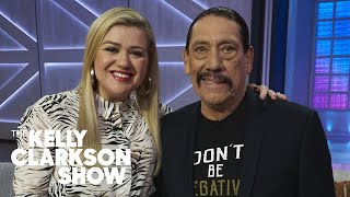 Danny Trejo Surprises Audience With Tacos For TacoTuesday  The Kelly Clarkson Show [upl. by Josepha]