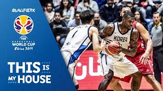 Lebanon v Korea  Full Game  FIBA Basketball World Cup 2019  Asian Qualifiers [upl. by Iahcedrom]