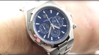 Vacheron Constantin Overseas Chronograph 49150B01A9745 Luxury Watch Review [upl. by Nolaj85]