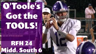 RumsonFair Haven 24 Middletown South 6  Week 0 Highlights  Owen OToole 225 yards 2 TDs [upl. by Con]