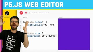 How to Use to p5js Web Editor 12 [upl. by Hesler]