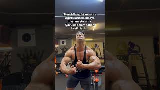 STEROİD HAYATIMI MAHVETTİ fitness gym [upl. by Nylime]