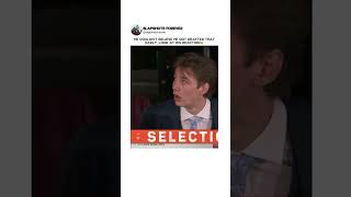 Beckett Sennecke Draft Reaction😱 hockey nhl [upl. by Malory]