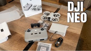 DJI NEO Unboxing amp First Impressions [upl. by Anastice]