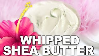 WHIPPED SHEA BUTTER RECIPE 2017  LOV3SPONGE [upl. by Repohtsirhc]