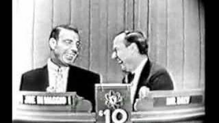 Joe DiMaggio on Whats My Line [upl. by Rosario]