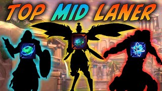 Top 3 Best  Easiest Mid Laners in Smite and How To Build Them w Timestamps [upl. by Nuoras828]