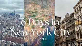 NYC in 6 Days  A Dream Itinerary for Art Galleries Luxury Shopping Gourmet Experiences NYC vlog [upl. by Kassel]