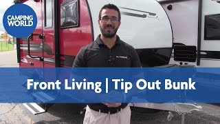 2018 Livin Lite CampLite 11FK  Travel Trailer  Red  RV Review [upl. by Karee]